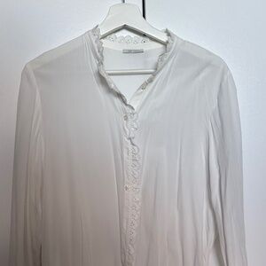 ivory blouse